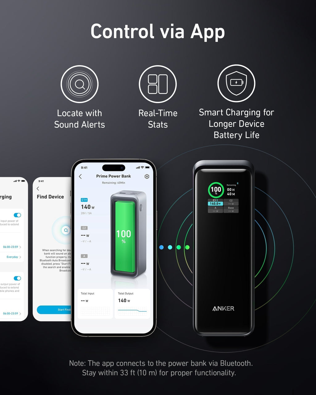 Anker Prime 27,650mAh Power Bank (250W) and 100W Charging Base - Black Girl Golf