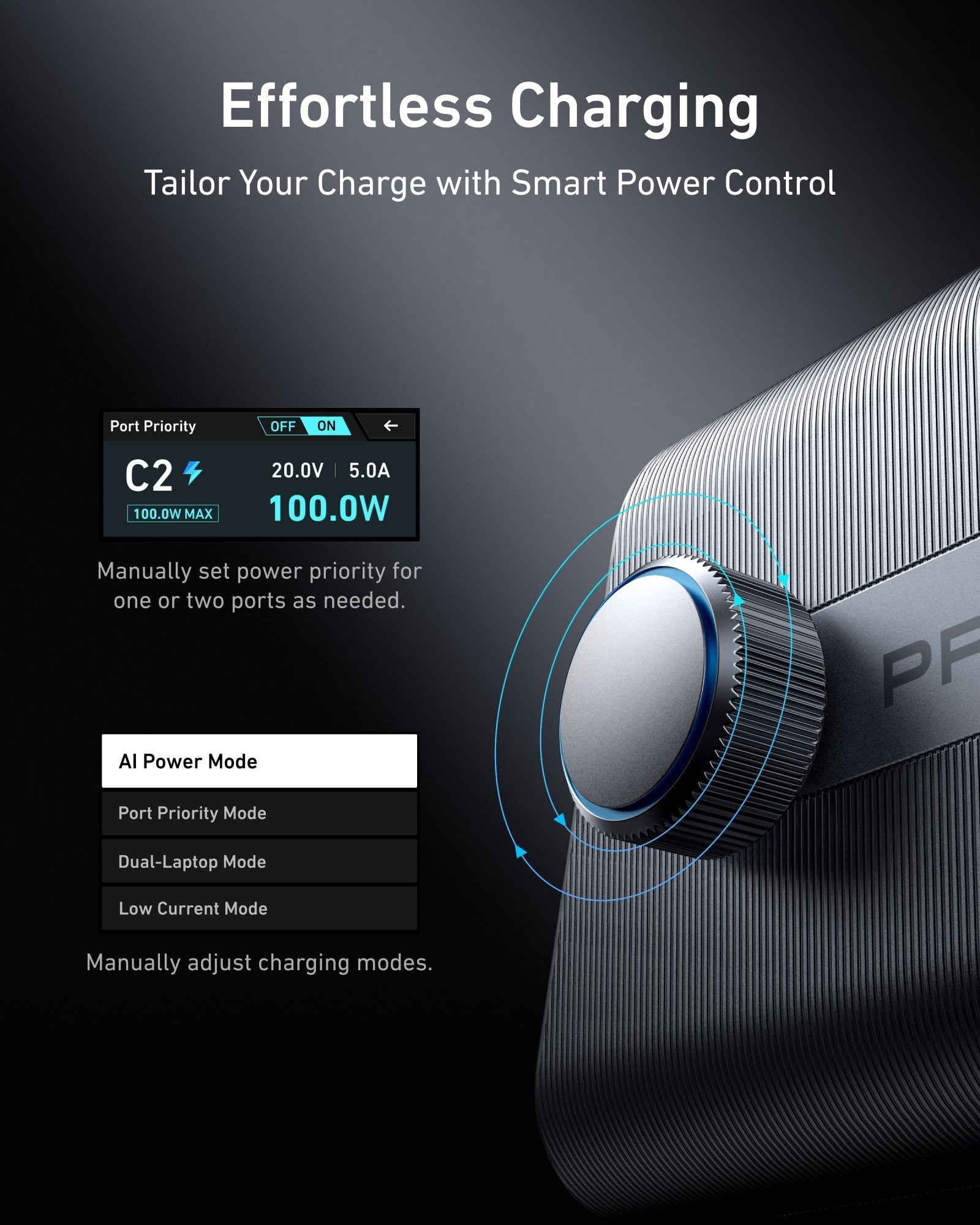 Anker Prime Charger (250W, 6 Ports, GaNPrime) - Black Girl Golf