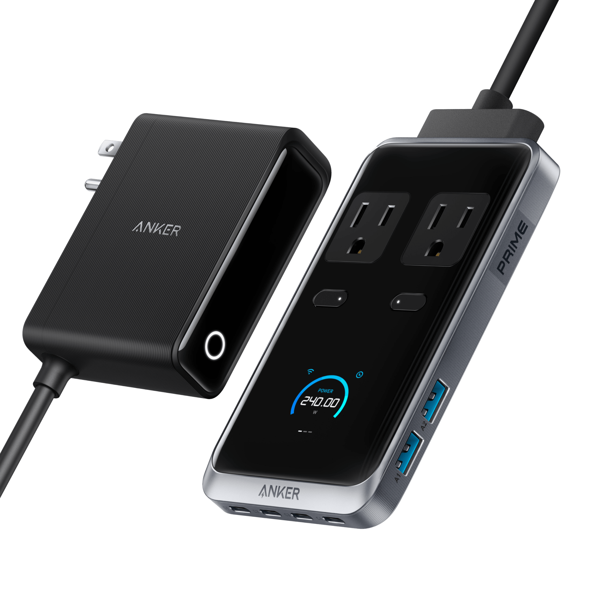 Anker Prime Charging Station (8 - in - 1, 240W) - Black Girl Golf