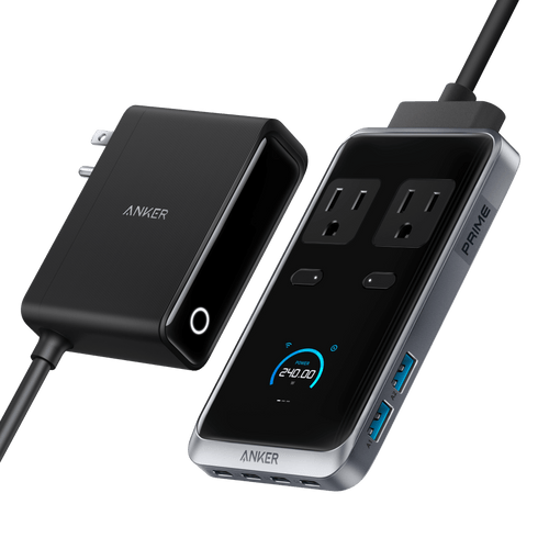 Anker Prime Charging Station (8 - in - 1, 240W) - Black Girl Golf