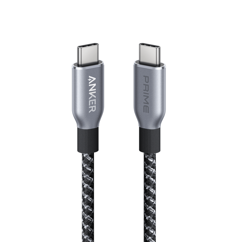 Anker Prime USB - C to USB - C Cable (240W, Upcycled - Braided) - Black Girl Golf