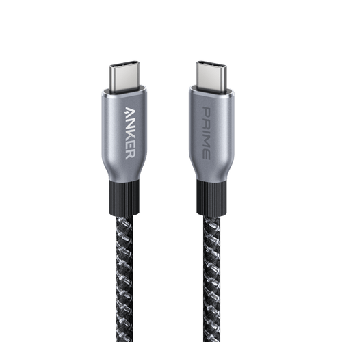 Anker Prime USB - C to USB - C Cable (240W, Upcycled - Braided) - Black Girl Golf