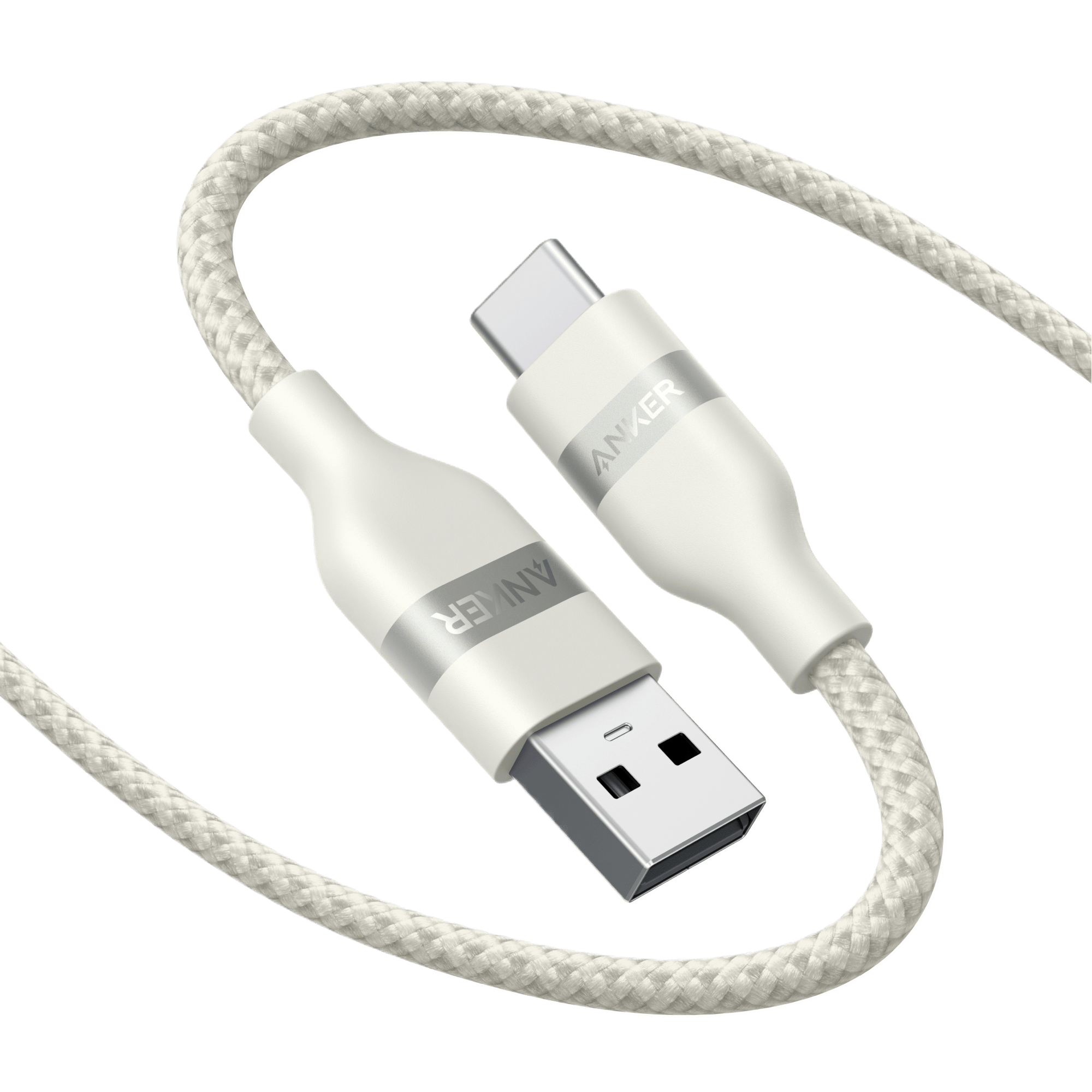 Anker USB - A to USB - C Cable (3 ft/6 ft, Upcycled - Braided) - Black Girl Golf