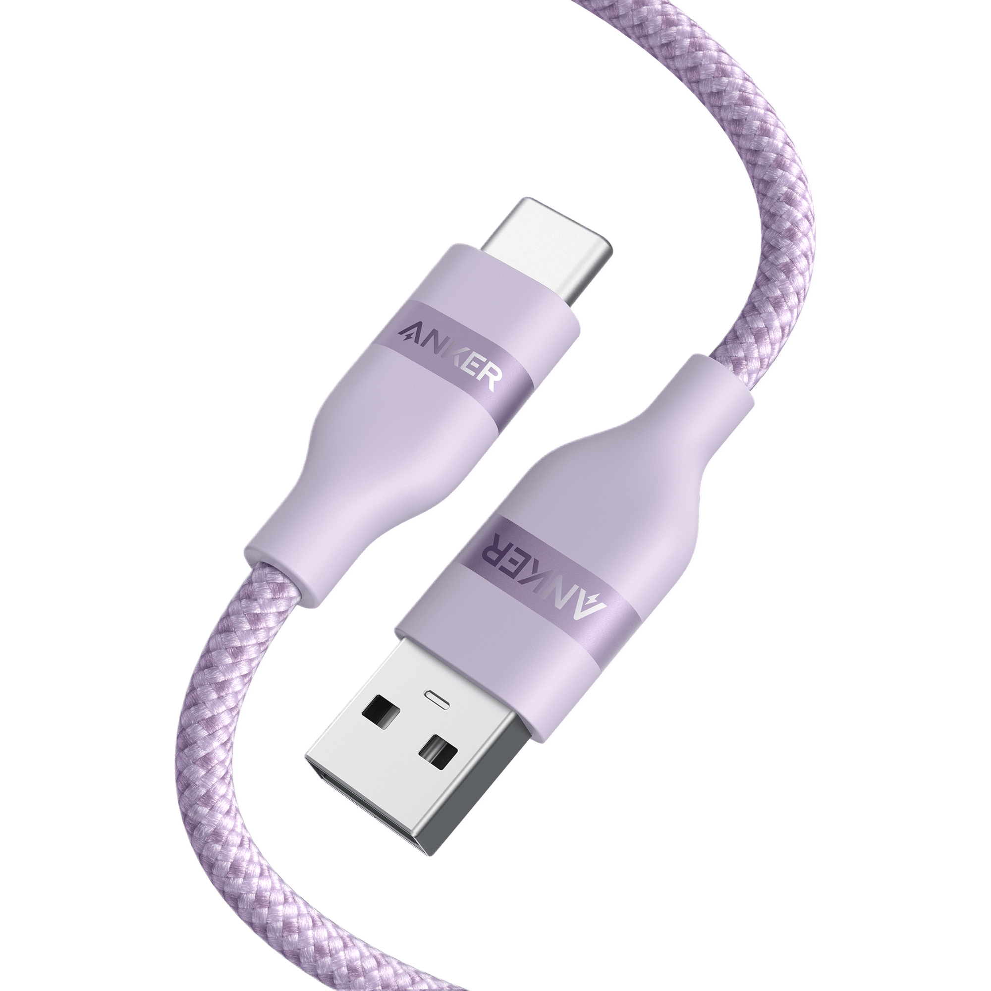 Anker USB - A to USB - C Cable (3 ft/6 ft, Upcycled - Braided) - Black Girl Golf