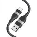 Anker USB - A to USB - C Cable (3 ft/6 ft, Upcycled - Braided) - Black Girl Golf