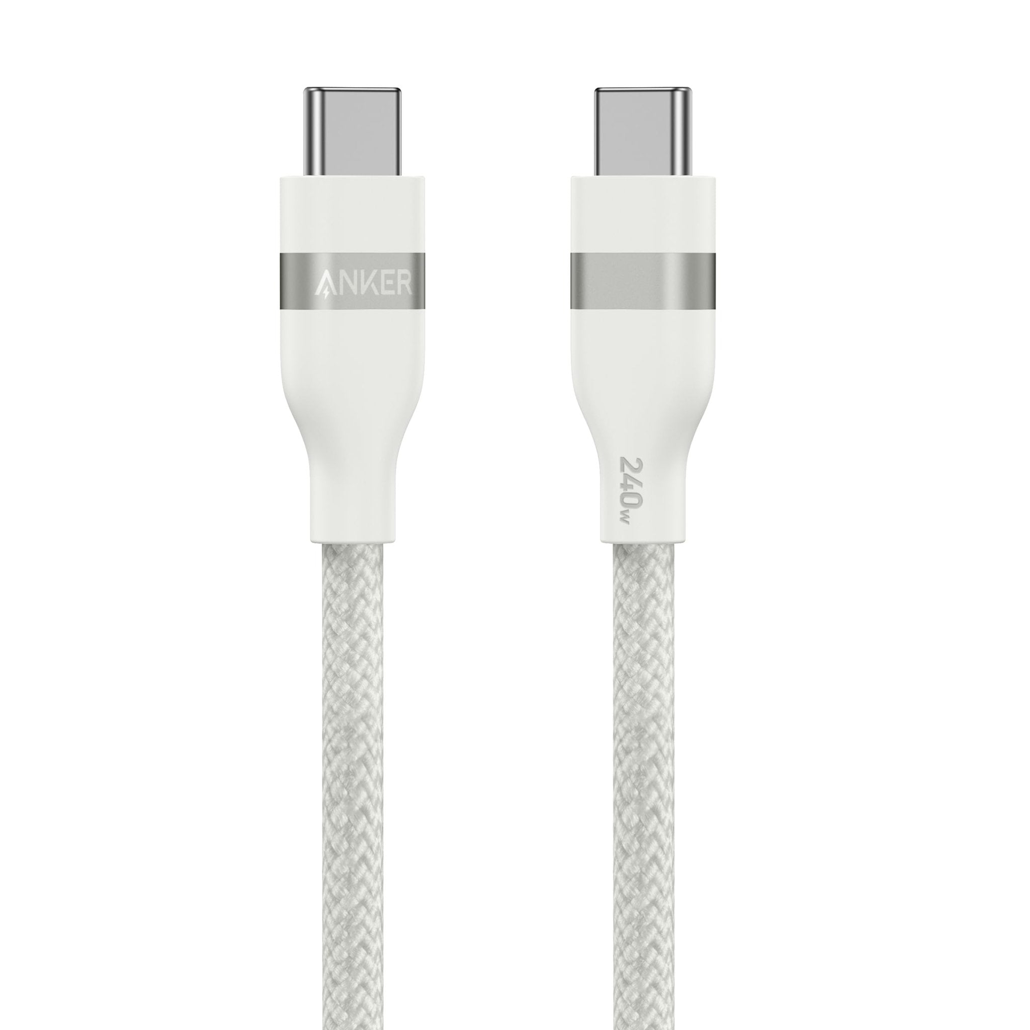 Anker USB - C to USB - C Cable (3 ft / 6 ft, 240W, Upcycled - Braided) - Black Girl Golf