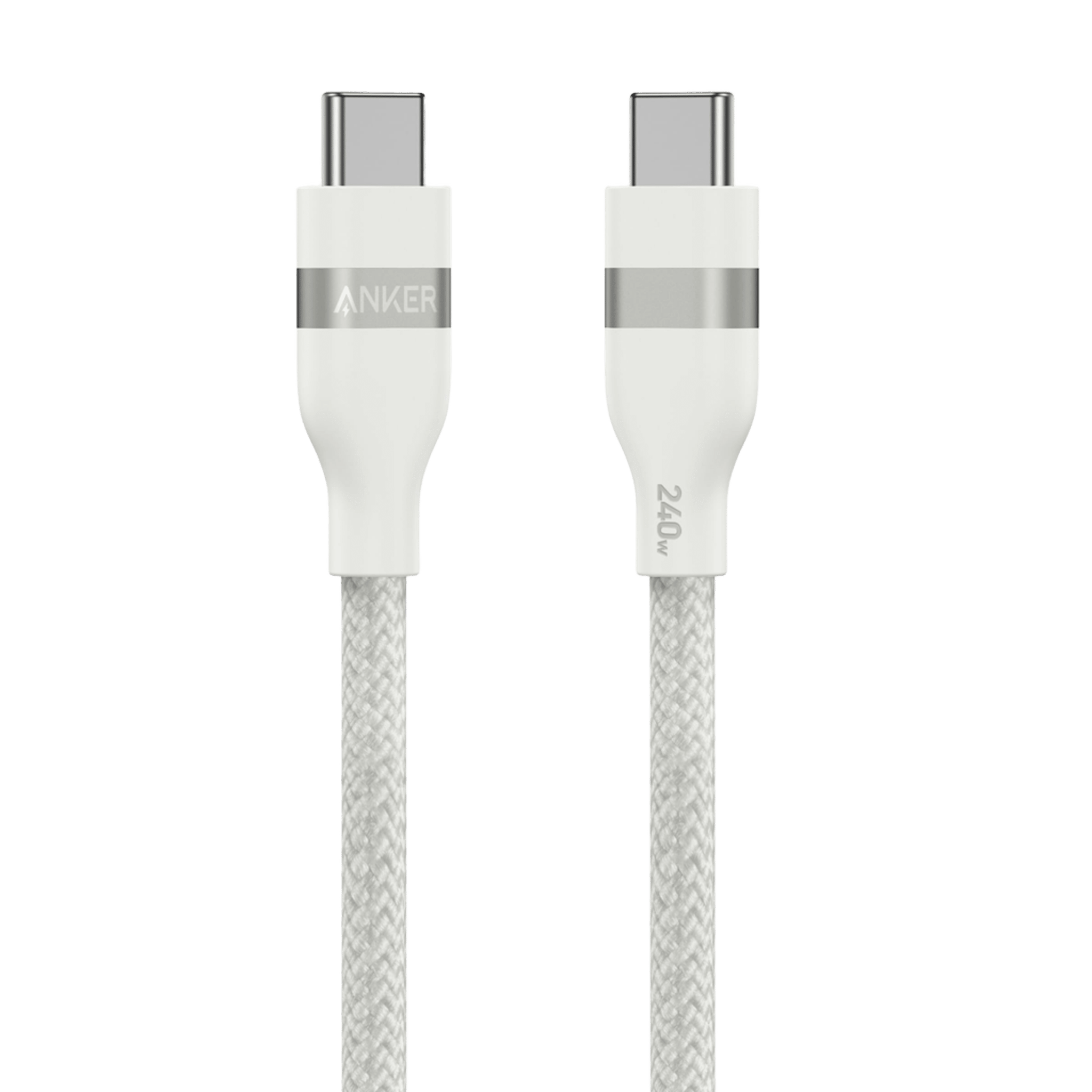 Anker USB - C to USB - C Cable (3 ft / 6 ft, 240W, Upcycled - Braided) - Black Girl Golf