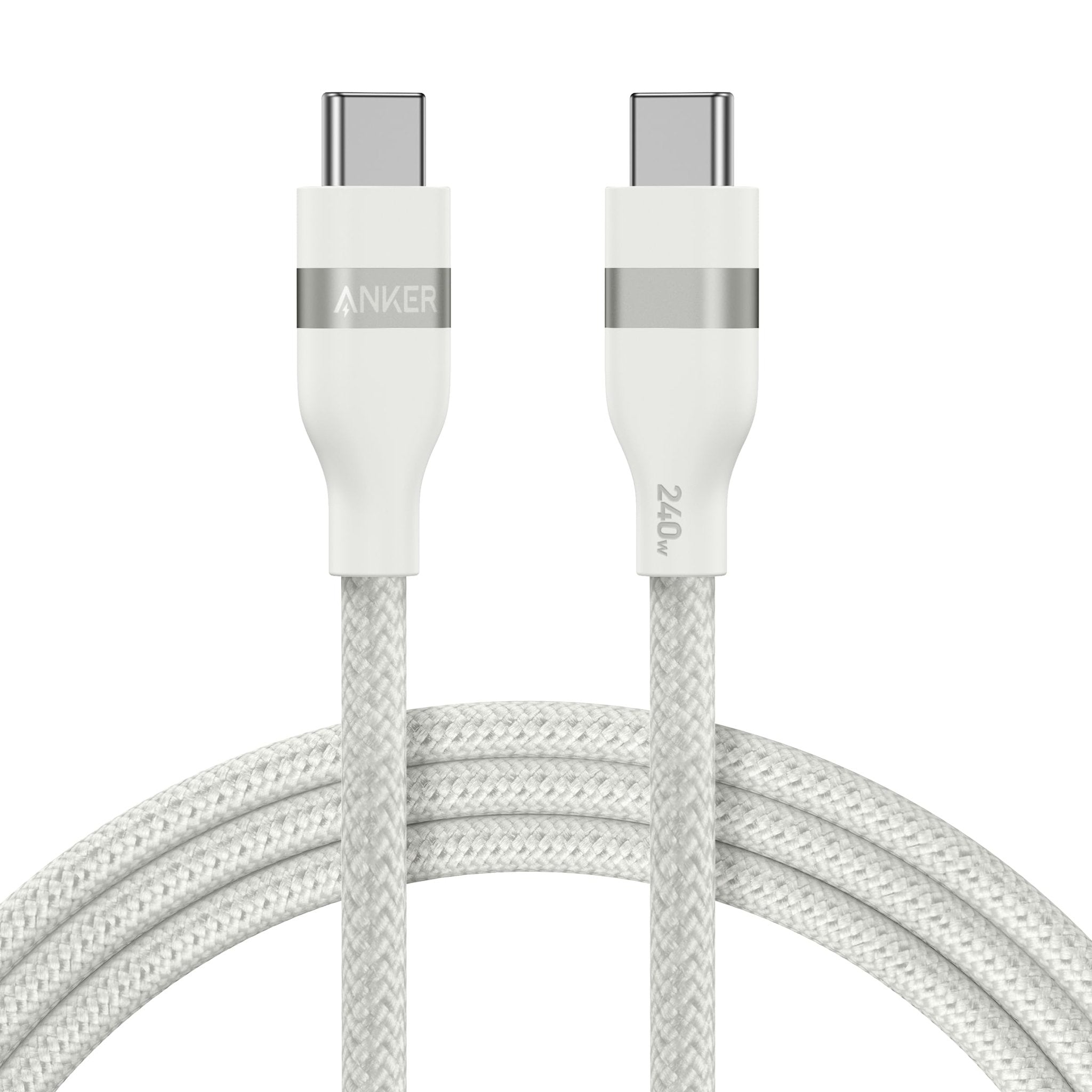 Anker USB - C to USB - C Cable (3 ft / 6 ft, 240W, Upcycled - Braided) - Black Girl Golf