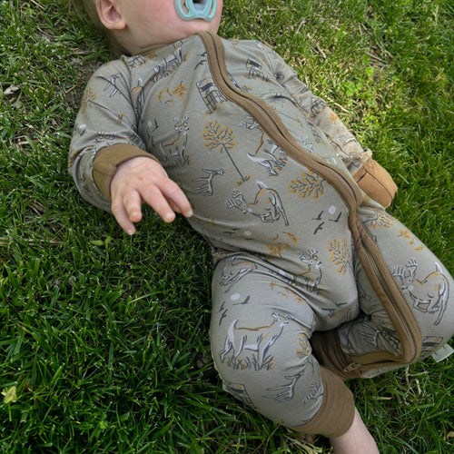 "Antler Club" Baby Zippy - Black Girl Golf