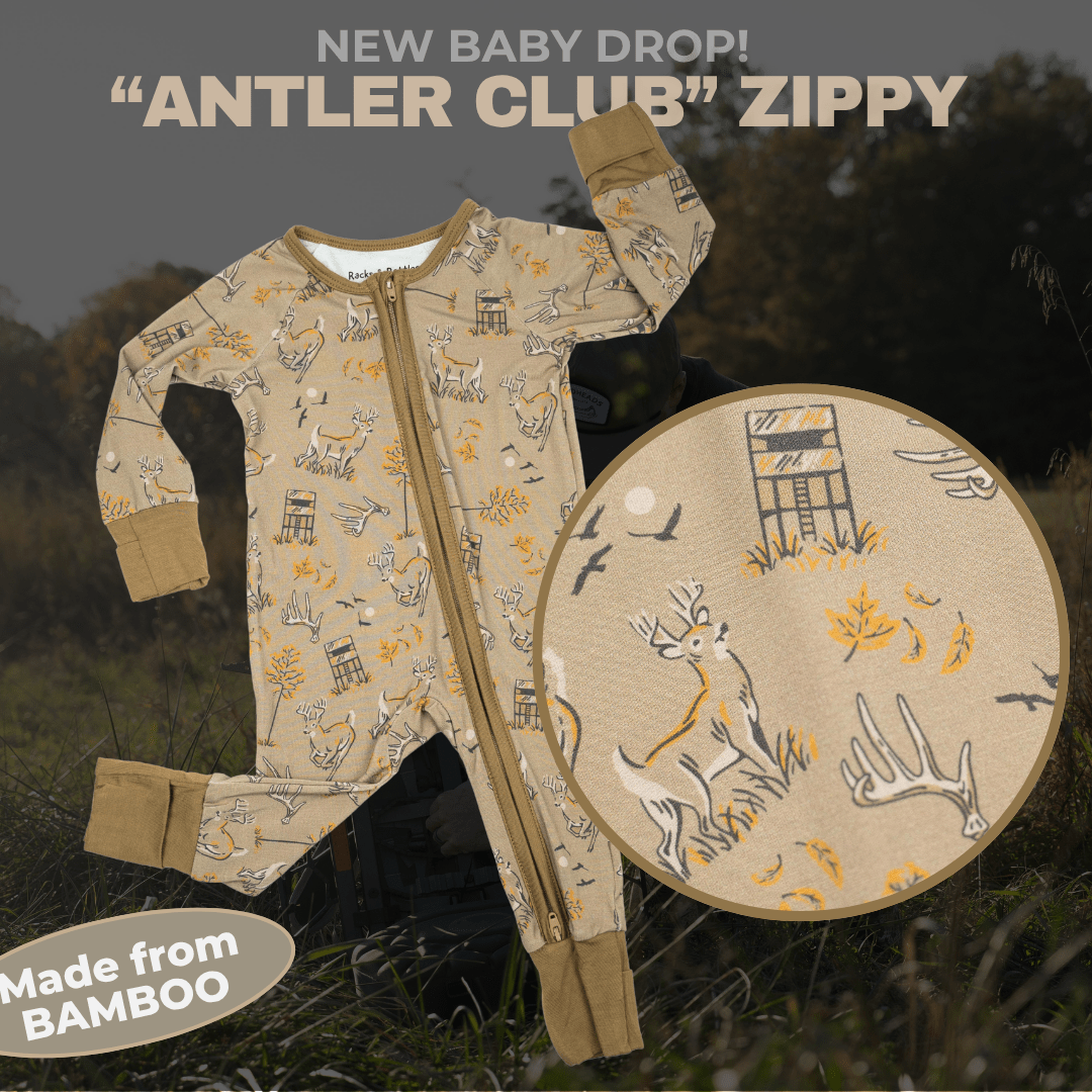 "Antler Club" Baby Zippy - Black Girl Golf