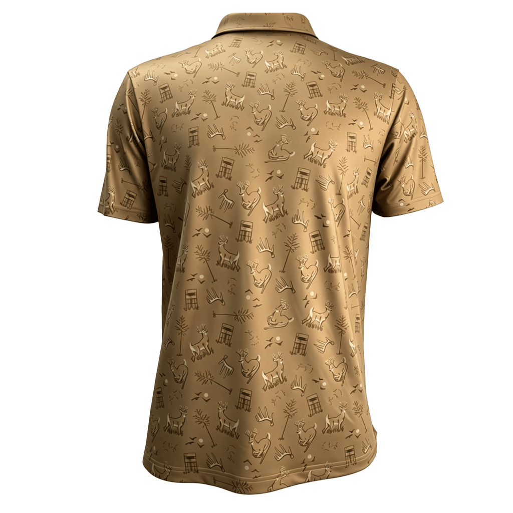 "Antler Club" Golf Polo - Black Girl Golf