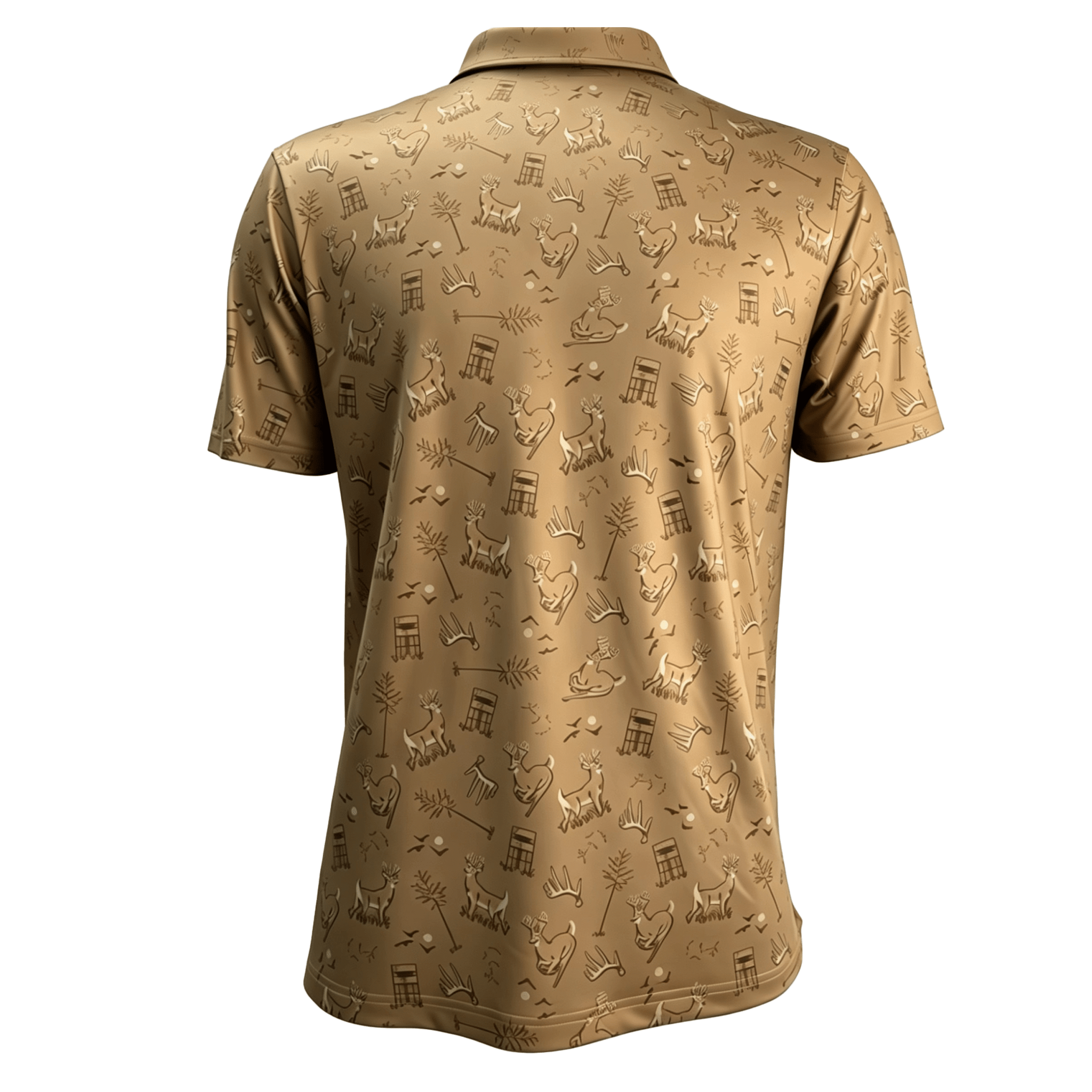 "Antler Club" Golf Polo - Black Girl Golf