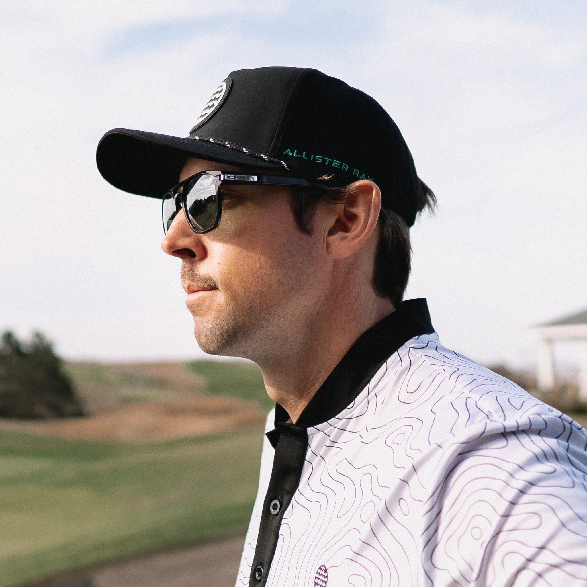 AR Rope SnapBack - Black - Black Girl Golf
