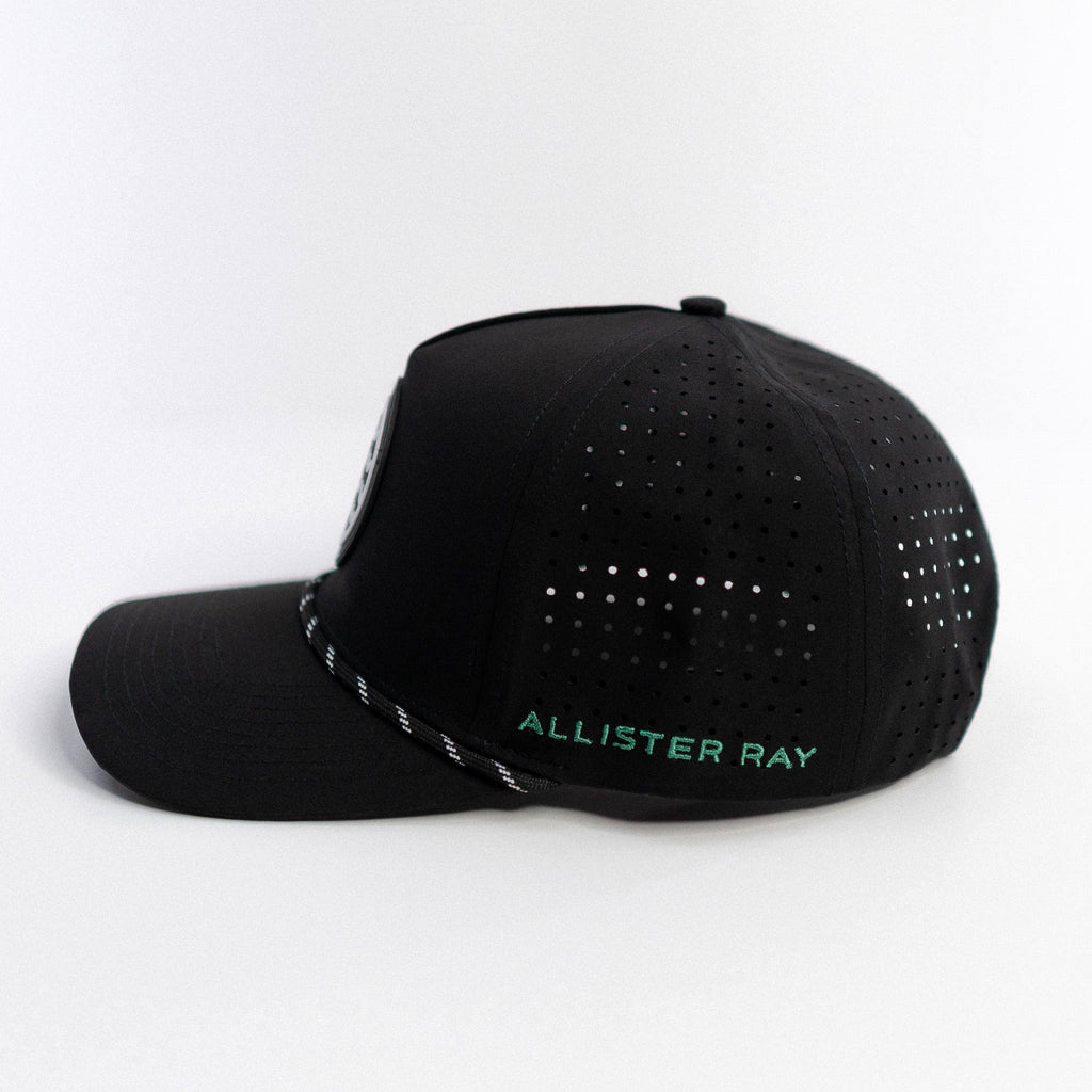 AR Rope SnapBack - Black - Black Girl Golf