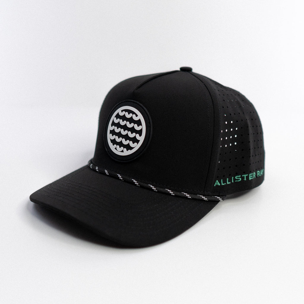 AR Rope SnapBack - Black - Black Girl Golf
