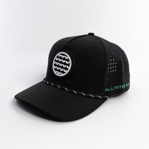 AR Rope SnapBack - Black - Black Girl Golf