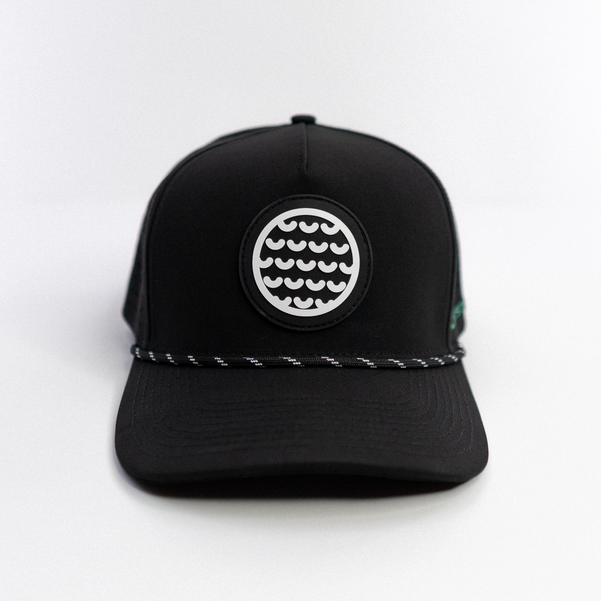 AR Rope SnapBack - Black - Black Girl Golf