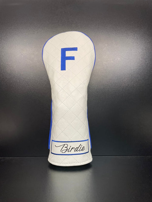 Argyle Stitched Headcover - Black Girl Golf