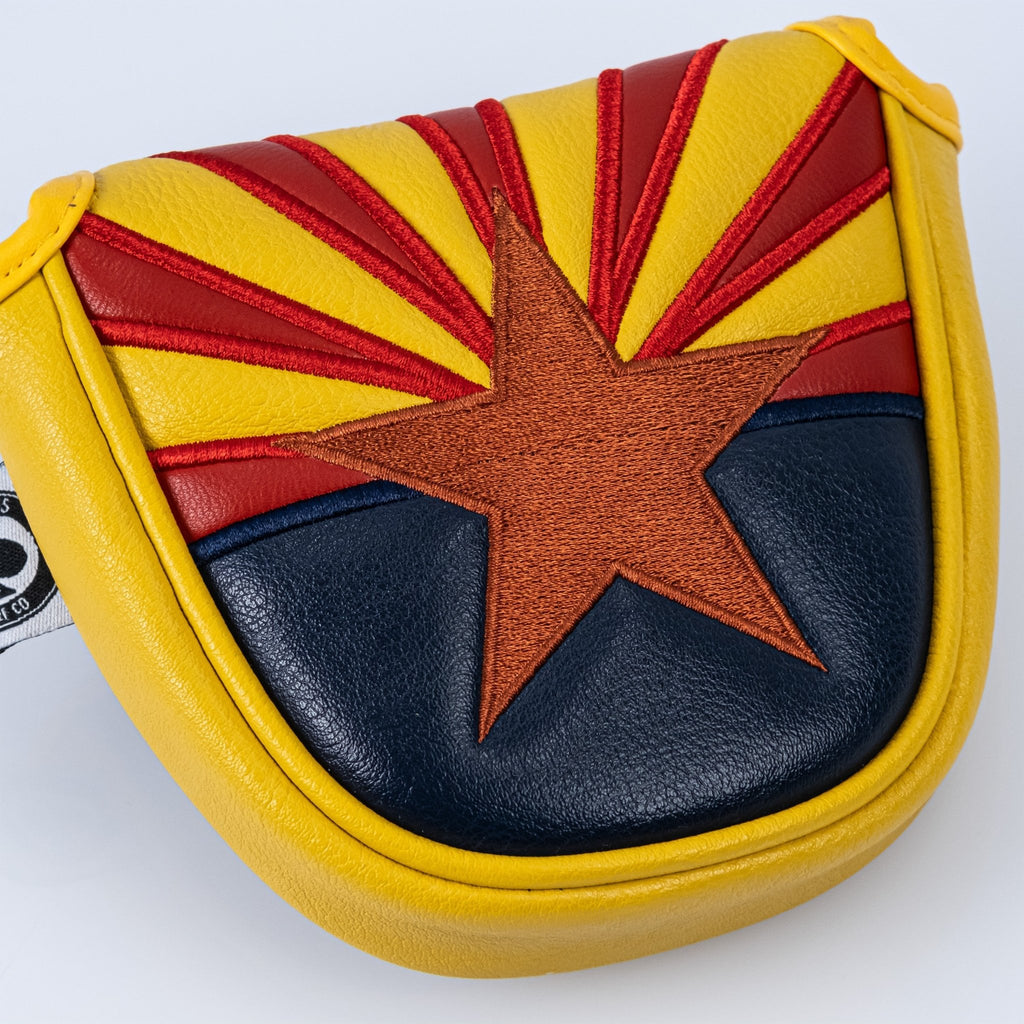 Arizona State Tribute - Mallet Putter Cover - Black Girl Golf