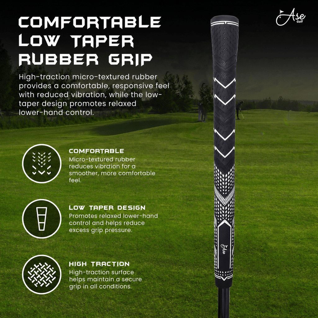 Ase BLACKOUT 3-Piece Wedge Set (52,56,60) - Black Girl Golf