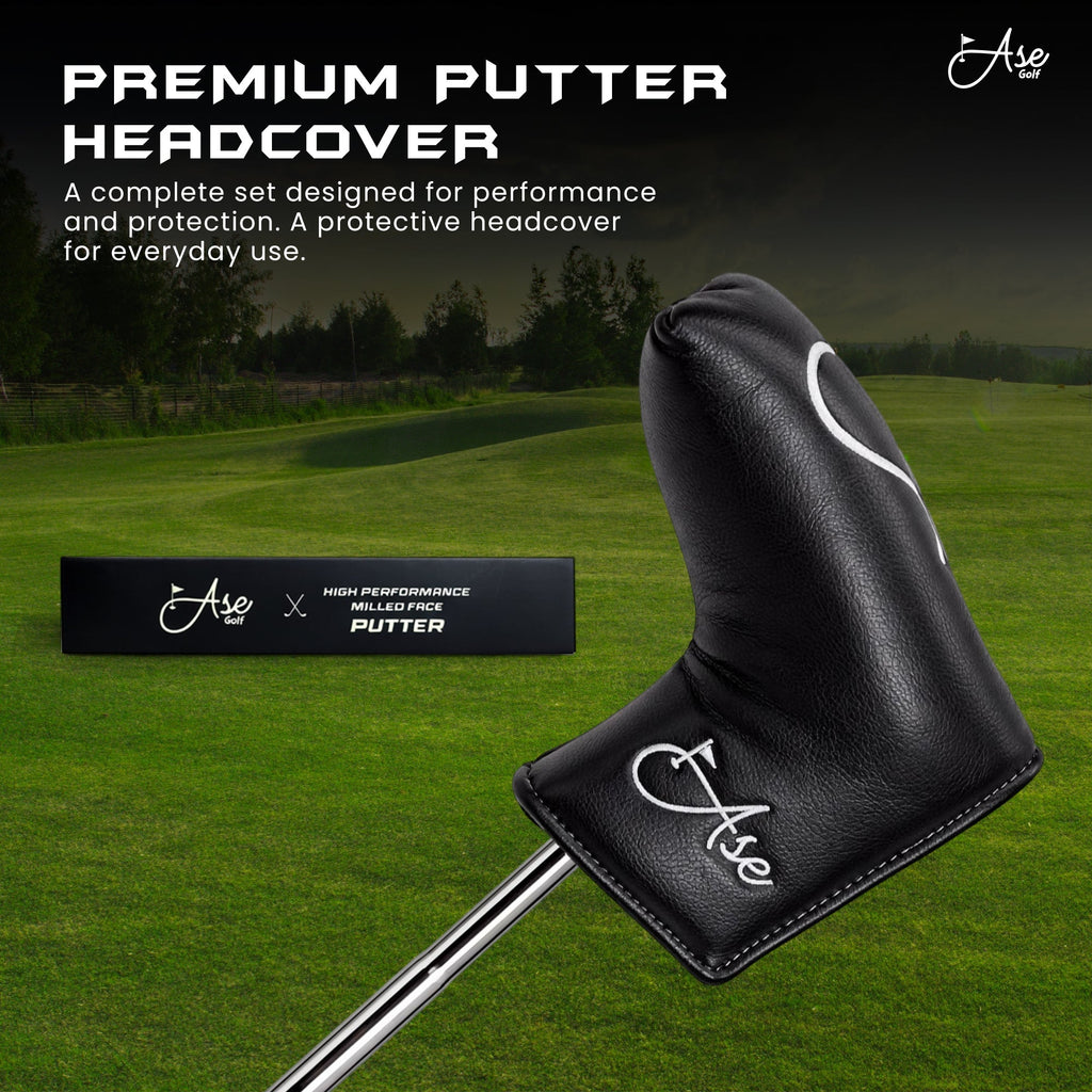 Ase Golf AG1 Blade Putter - Black Girl Golf