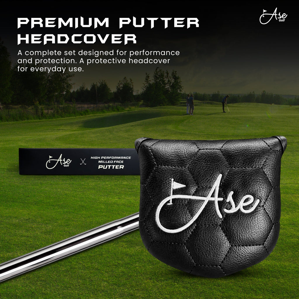Ase Golf AG2 Mallet Putter - Black Girl Golf