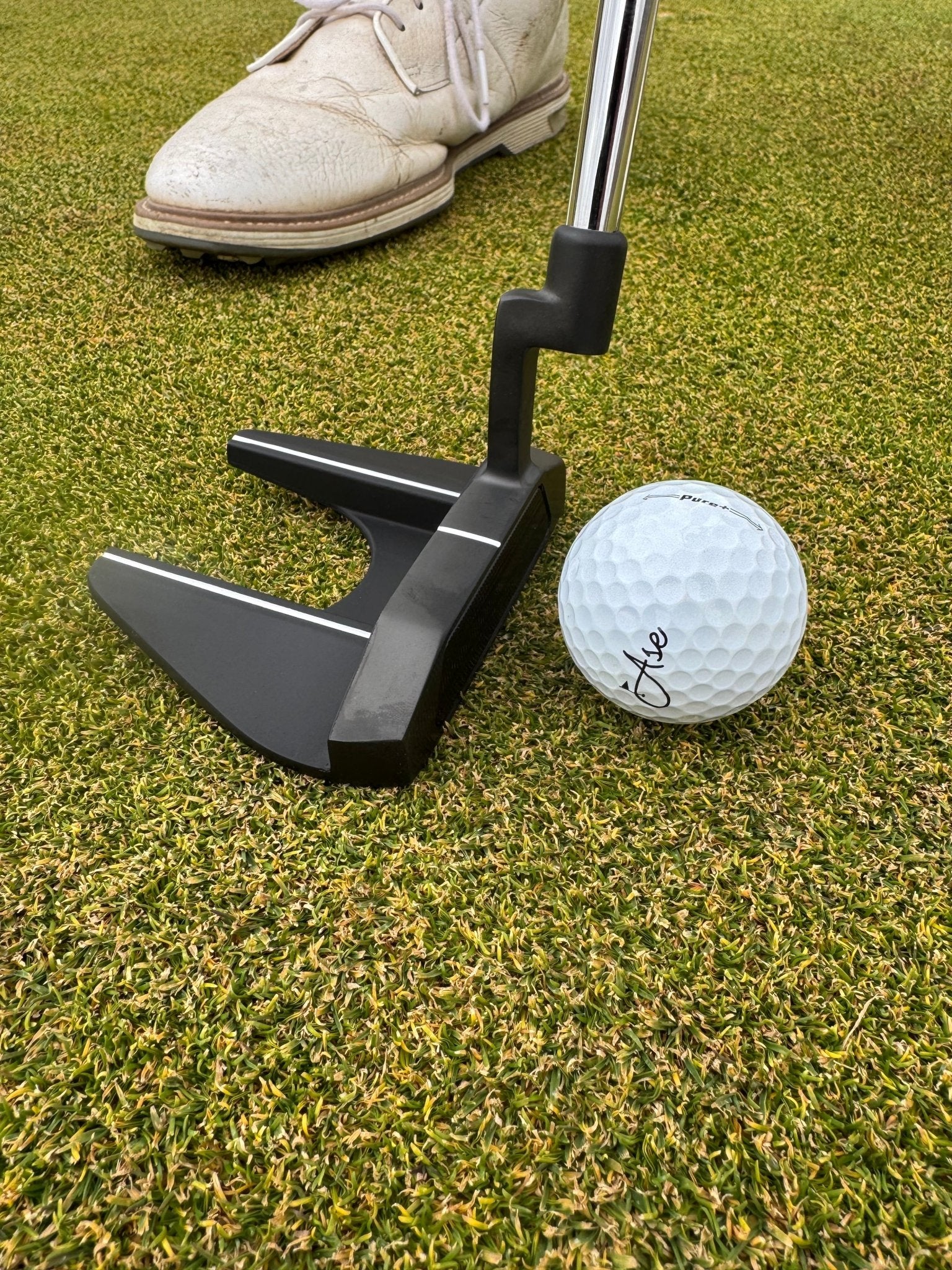 Ase Golf AG2 Mallet Putter - Black Girl Golf