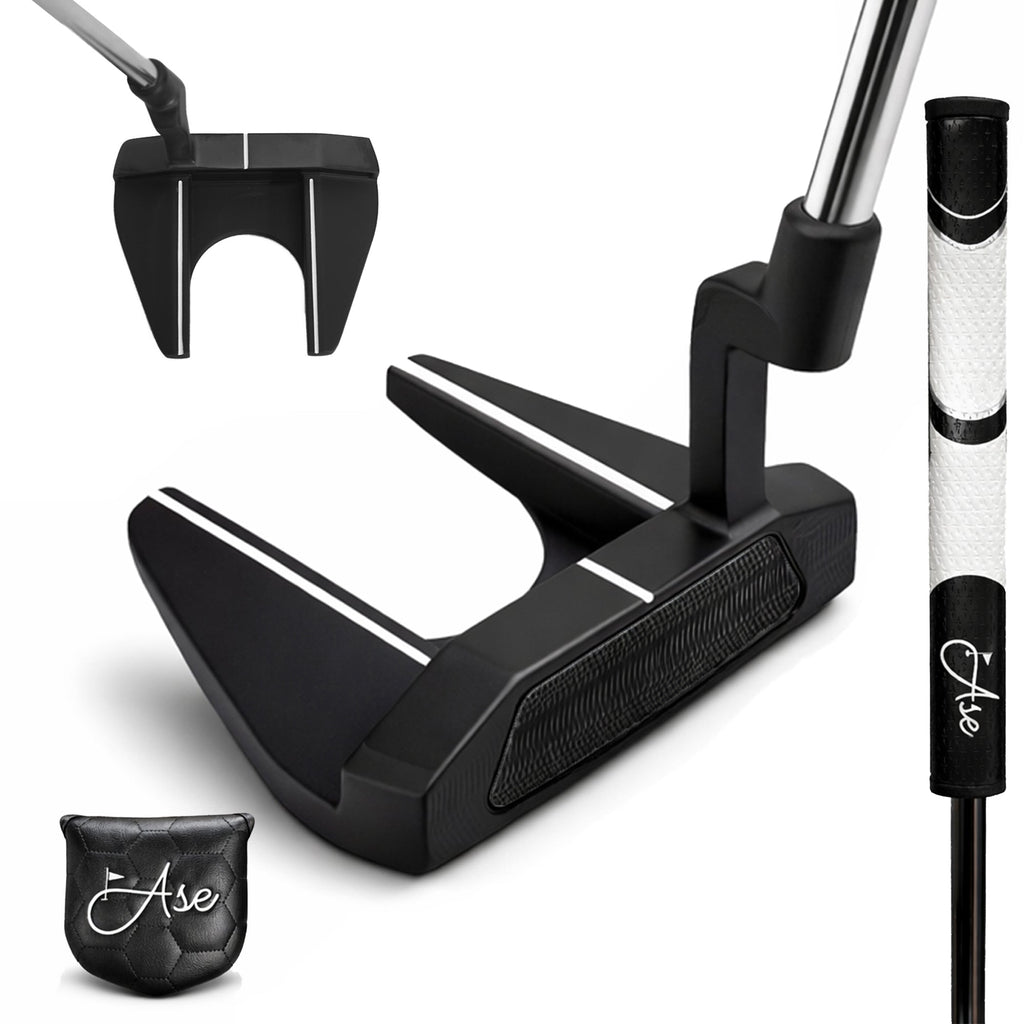 Ase Golf AG2 Mallet Putter - Black Girl Golf