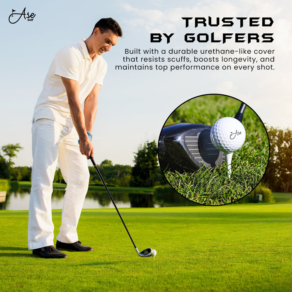 Ase Pure+ Golf Ball - Black Girl Golf