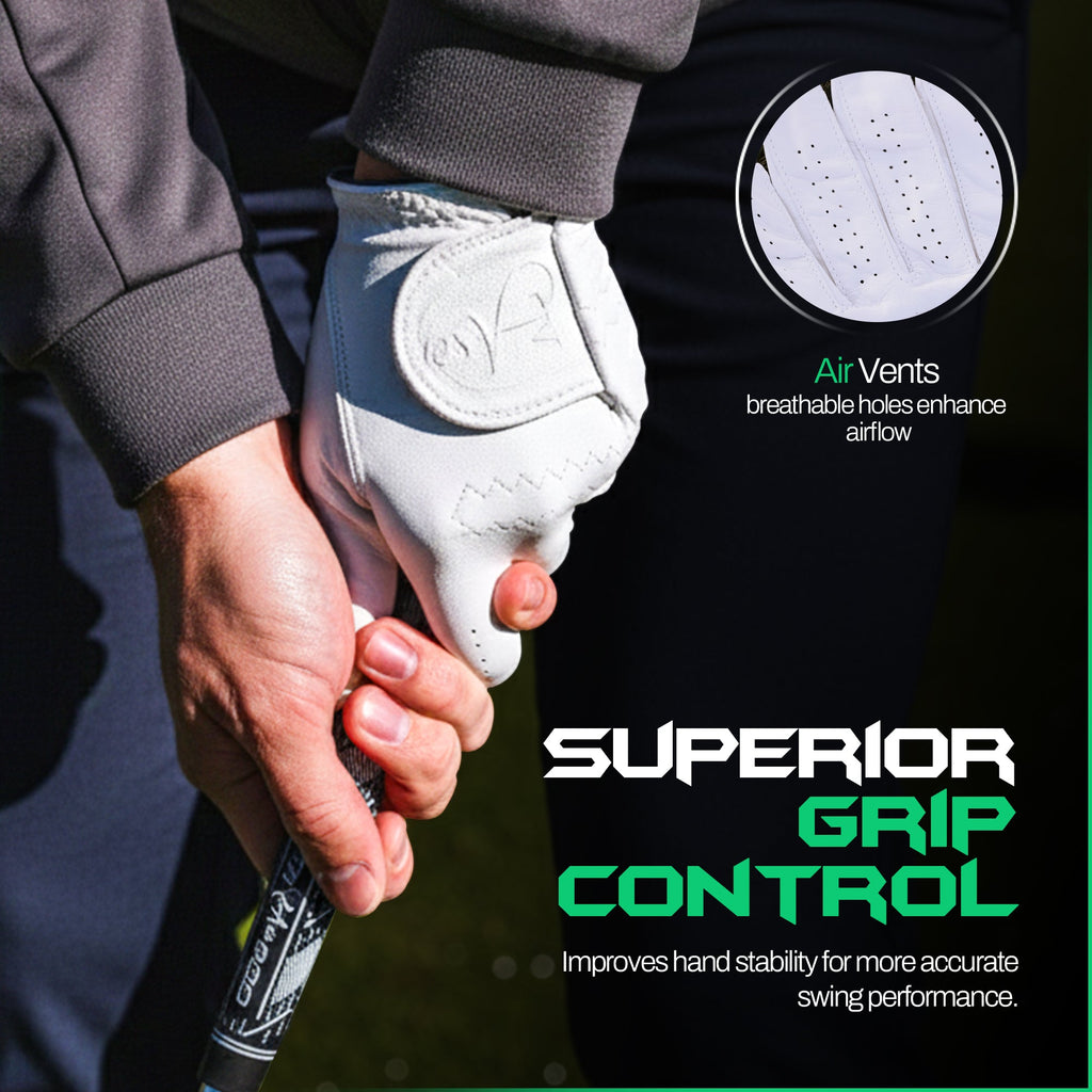 Ase PureGrip Golf Glove - Black Girl Golf