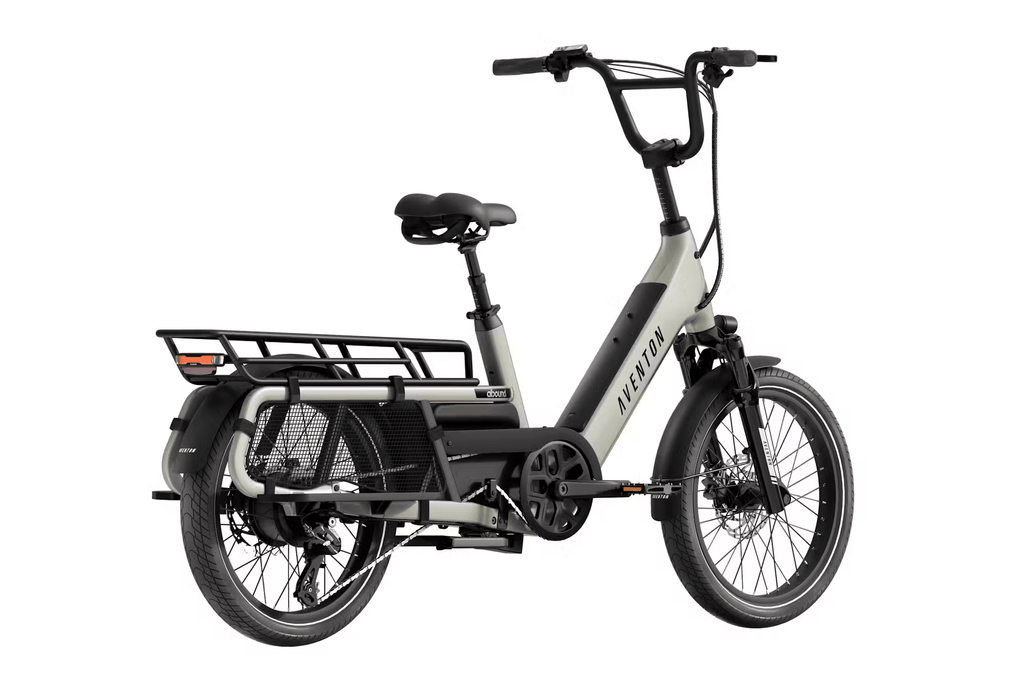Aventon Abound LR Cargo E - Bike - Black Girl Golf