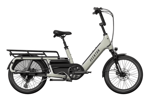 Aventon Abound LR Cargo E - Bike - Black Girl Golf