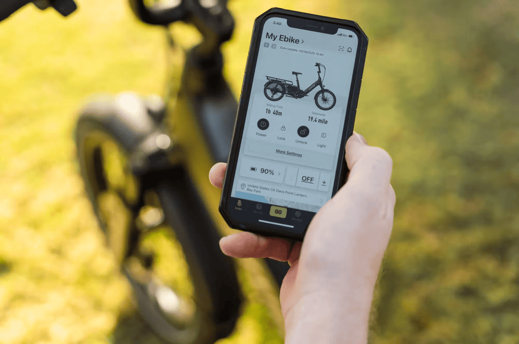 Aventon Abound LR Cargo E - Bike - Black Girl Golf