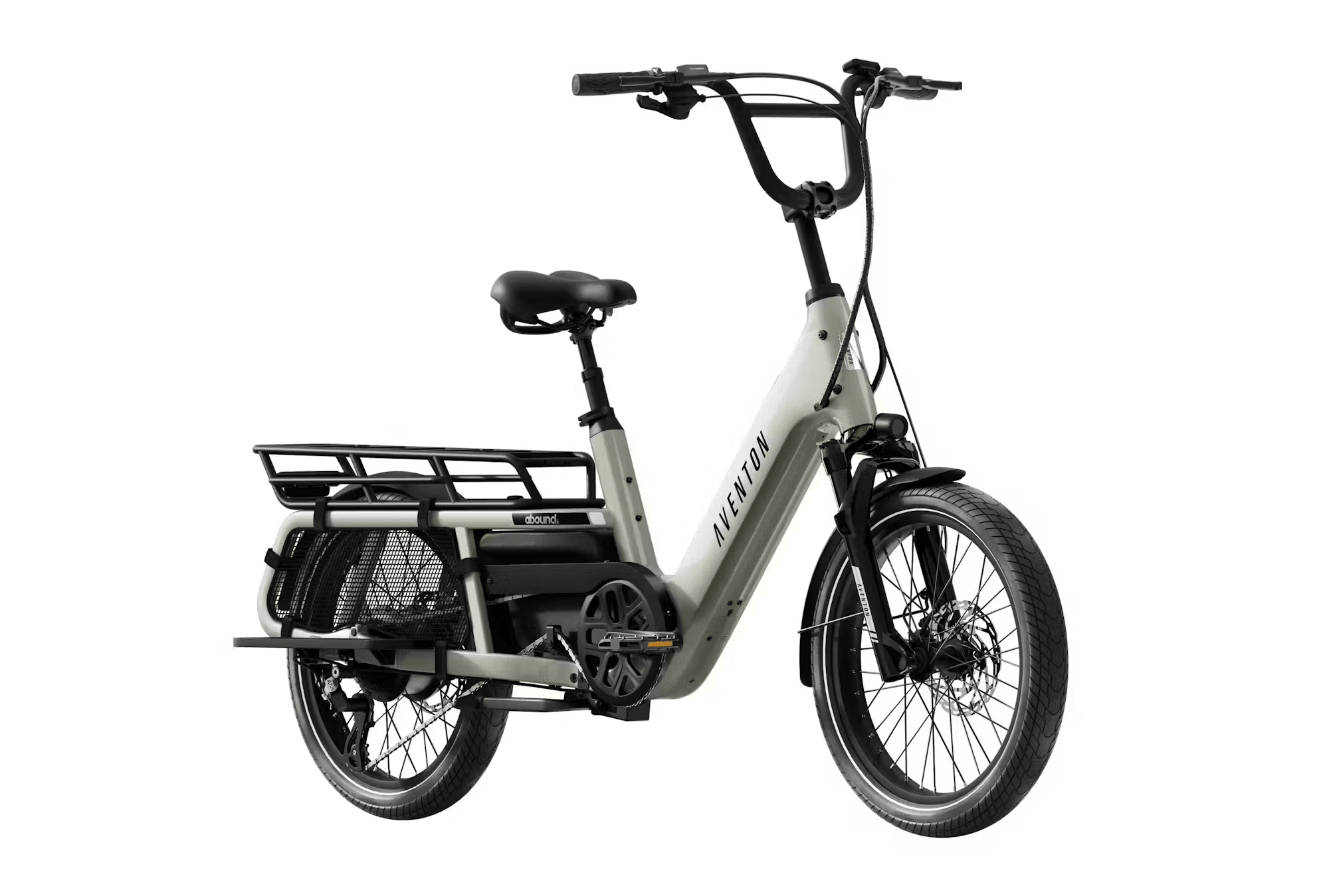 Aventon Abound LR Cargo E - Bike - Black Girl Golf