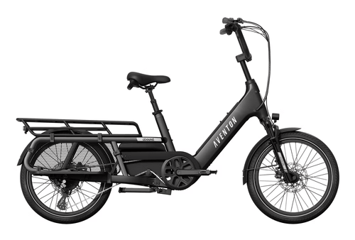 Aventon Abound LR Cargo E - Bike - Black Girl Golf