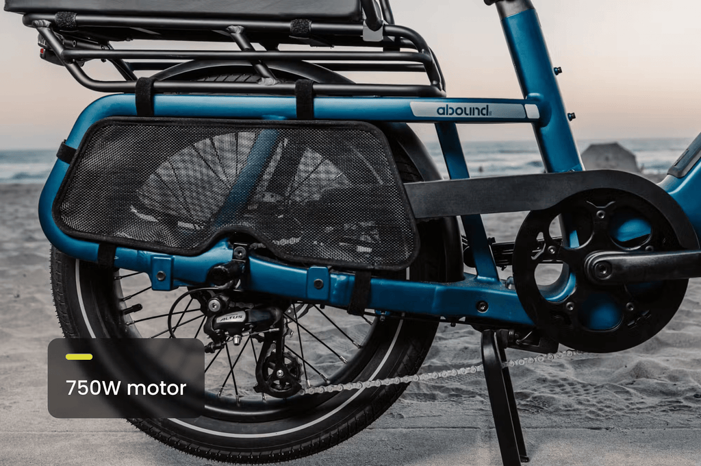 Aventon Abound SR Cargo E - Bike - Black Girl Golf