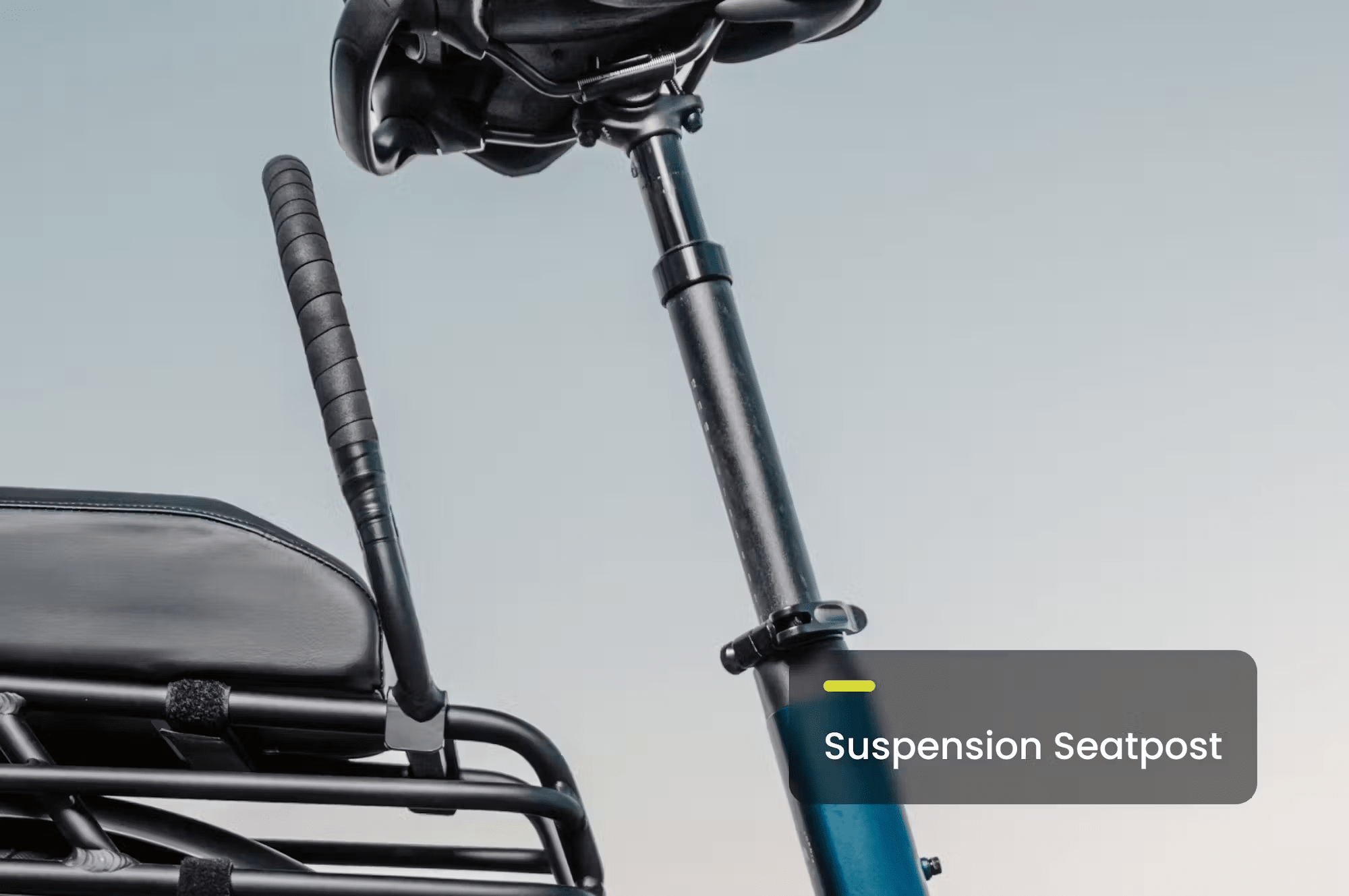 Aventon Abound SR Cargo E - Bike - Black Girl Golf