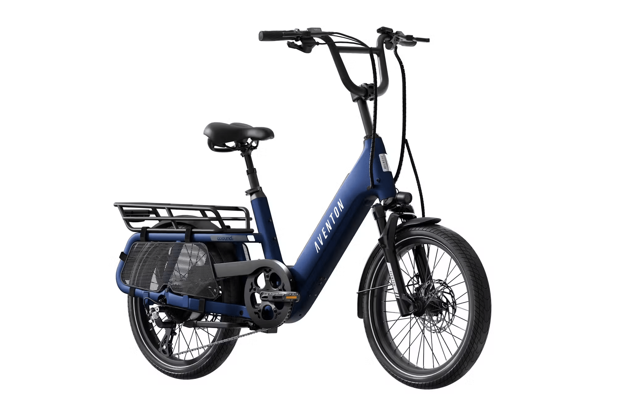 Aventon Abound SR Cargo E - Bike - Black Girl Golf