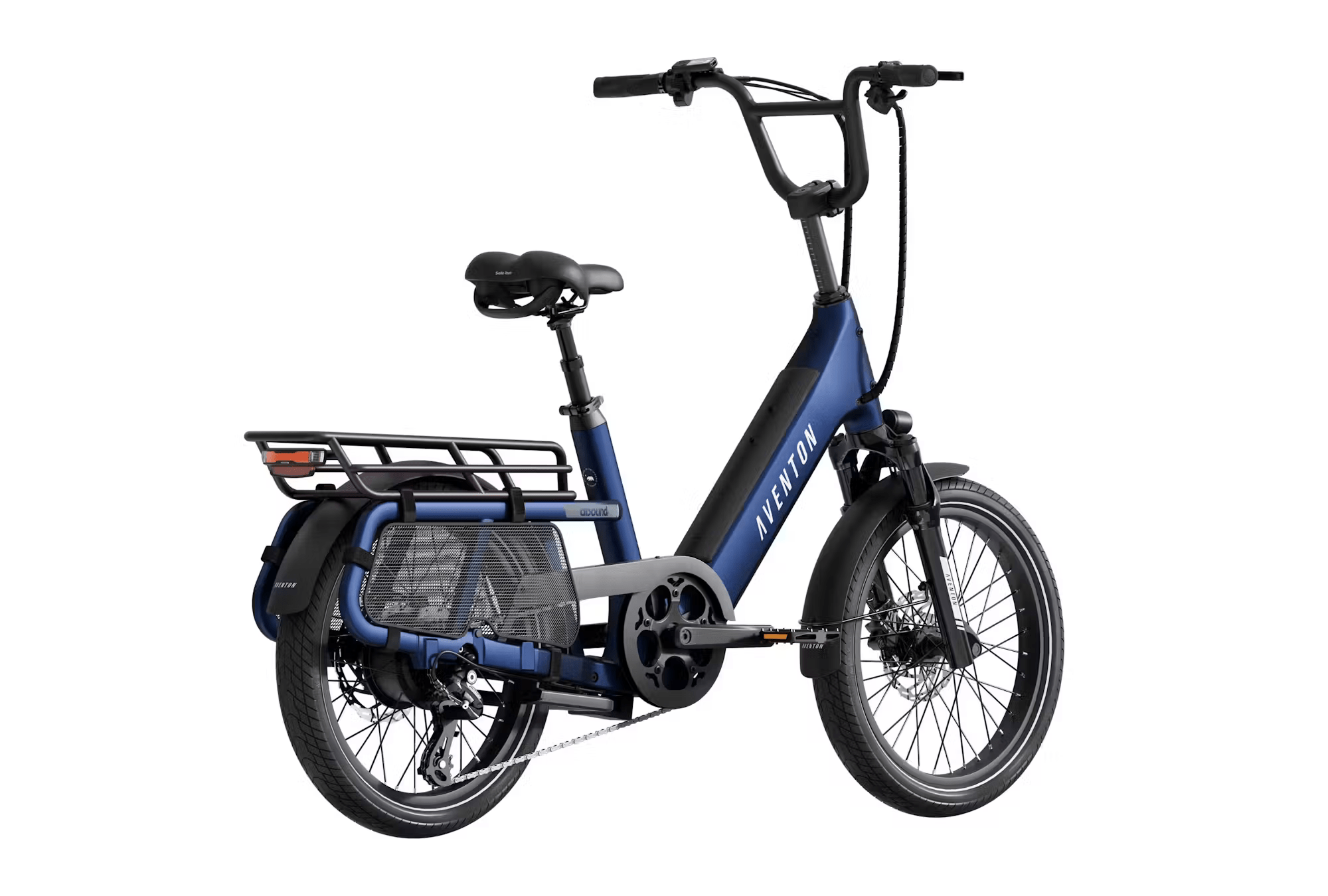 Aventon Abound SR Cargo E - Bike - Black Girl Golf