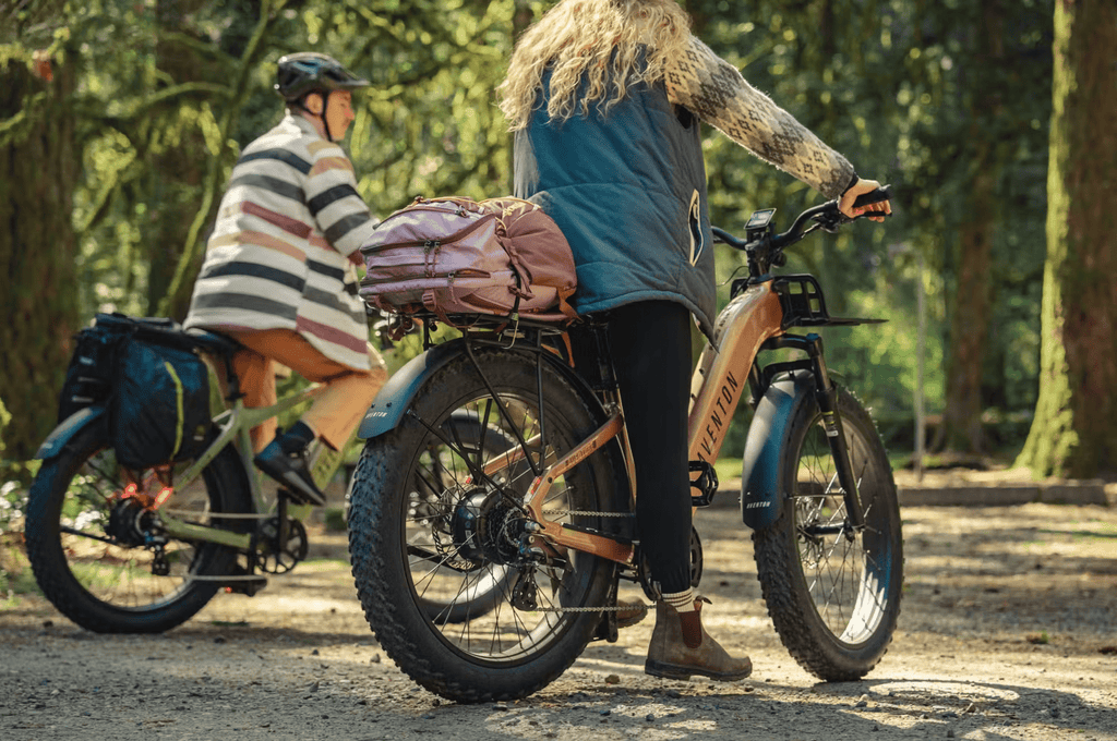 Aventon Aventure.3 E - Bike Step - Through - Black Girl Golf