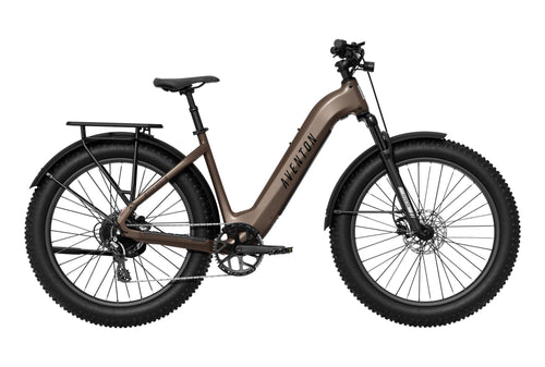 Aventon Aventure.3 E - Bike Step - Through - Black Girl Golf