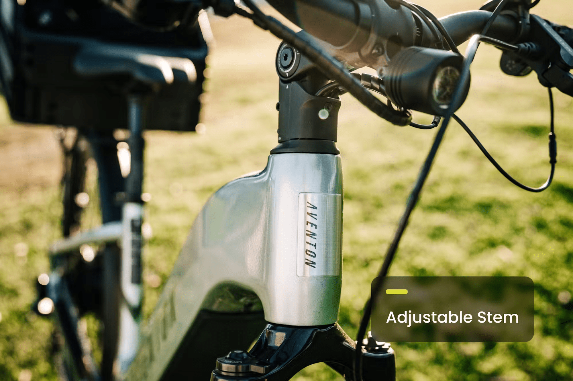 Aventon Level.3 Commuter E - Bike Step - Through - Black Girl Golf