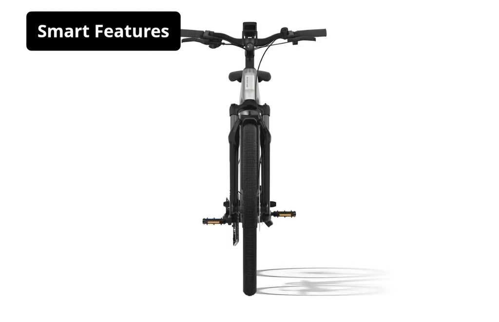 Aventon Level.3 Commuter E - Bike Step - Through - Black Girl Golf