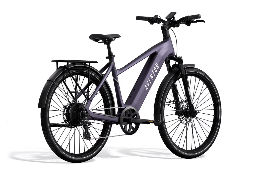 Aventon Level.3 E - Bike Step - Over - Black Girl Golf
