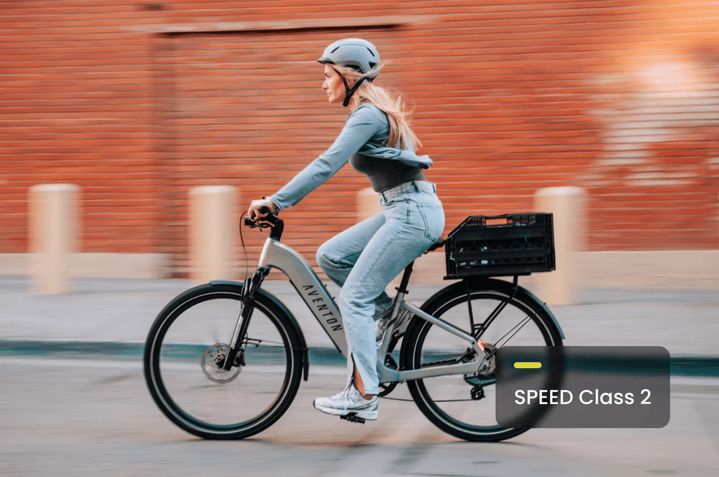 Aventon Level.3 E - Bike Step - Over - Black Girl Golf