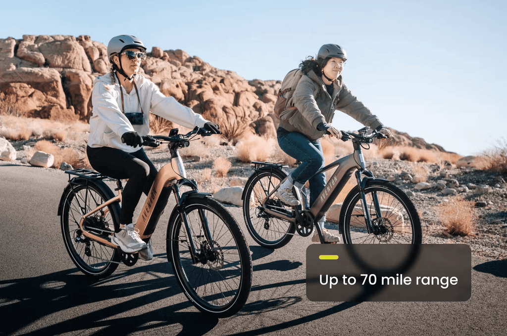 Aventon Level.3 E - Bike Step - Over - Black Girl Golf