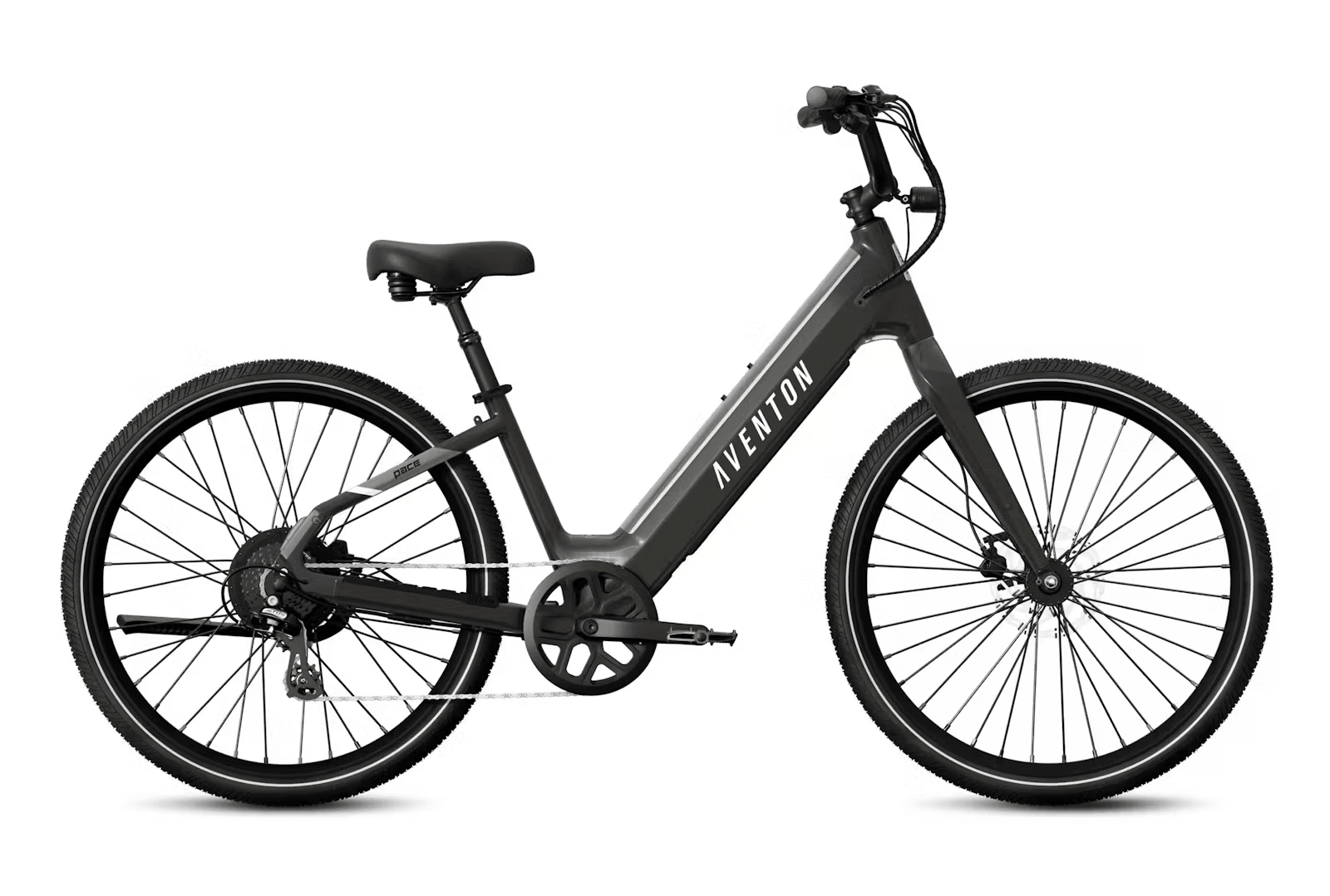 Aventon Pace 4 Step - Through E - bike - Black Girl Golf