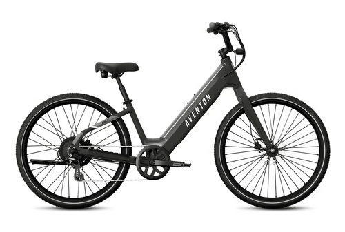 Aventon Pace 4 Step - Through E - bike - Black Girl Golf