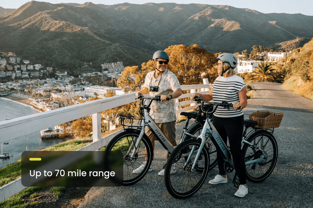 Aventon Pace 4 Step - Through E - bike - Black Girl Golf