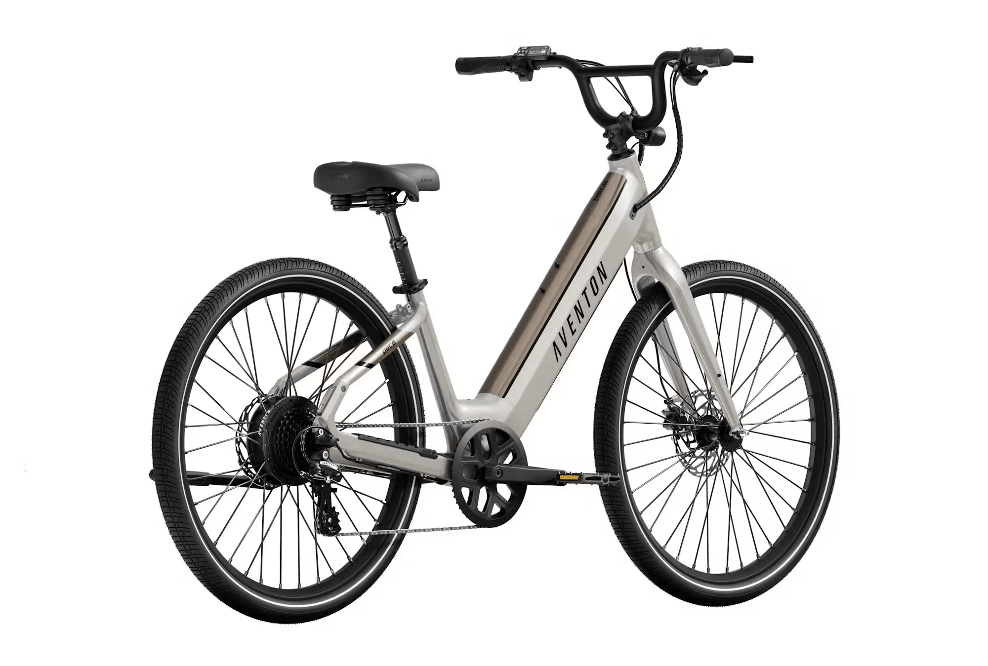 Aventon Pace 4 Step - Through E - bike - Black Girl Golf